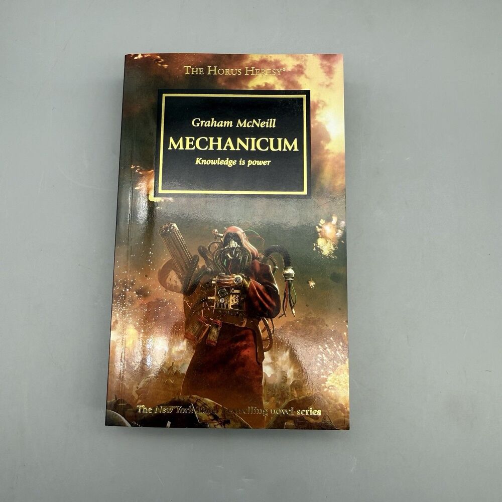 WARHAMMER 40K Horus Heresy MECHANICUM Graham Mcneill OOP Mass Market Paperback